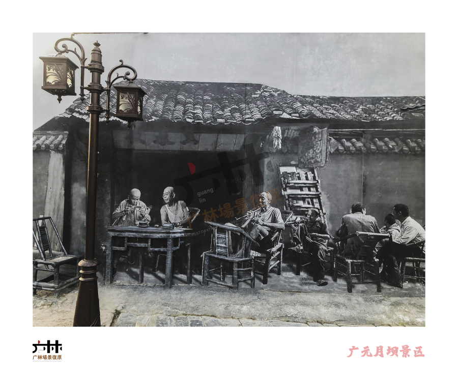 广元月坝雕塑